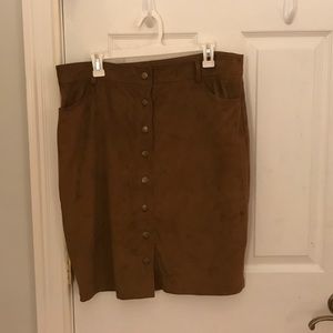 Brown skirt